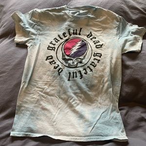 S Grateful Dead Junk Food Tie Dye T - Small Hole